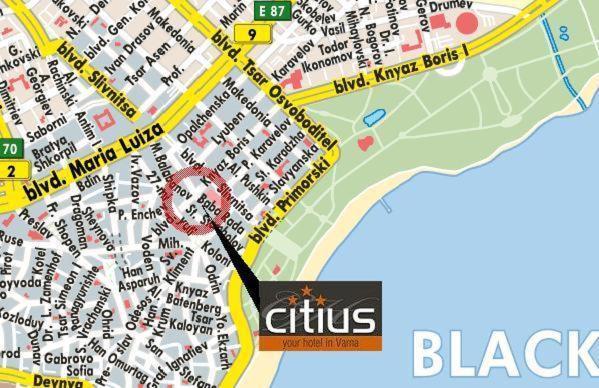 Citius Hotel Varna Exterior photo